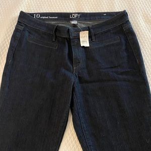 Brand new LOFT bootcut jeans